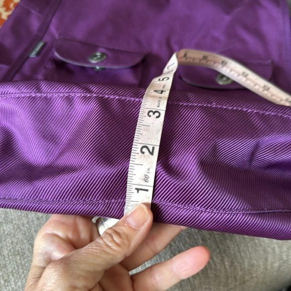 Columbia crossbody messenger bag purple with grey - Picture 4 of 10